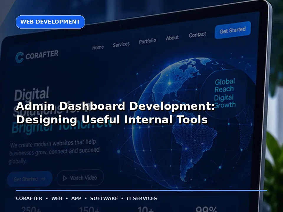 Admin Dashboard Development: Designing Useful Internal Tools