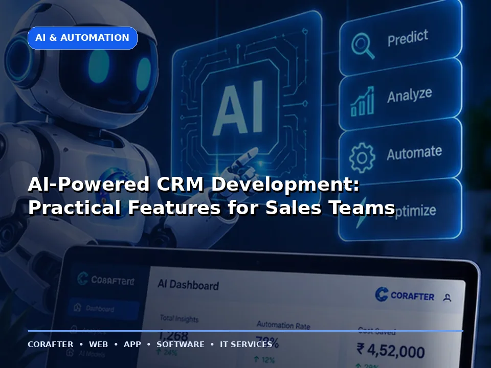 AI-Powered CRM Development: Practical Features for Sales Teams