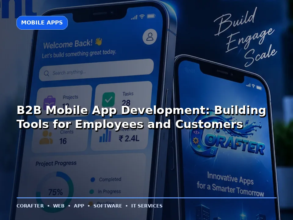 B2B Mobile App Development: Building Tools for Employees and Customers