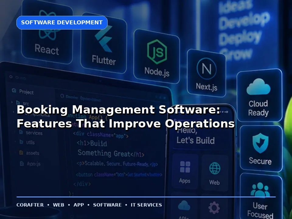 Booking Management Software: Features That Improve Operations