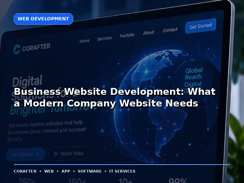 Business Website Development: What a Modern Company Website Needs