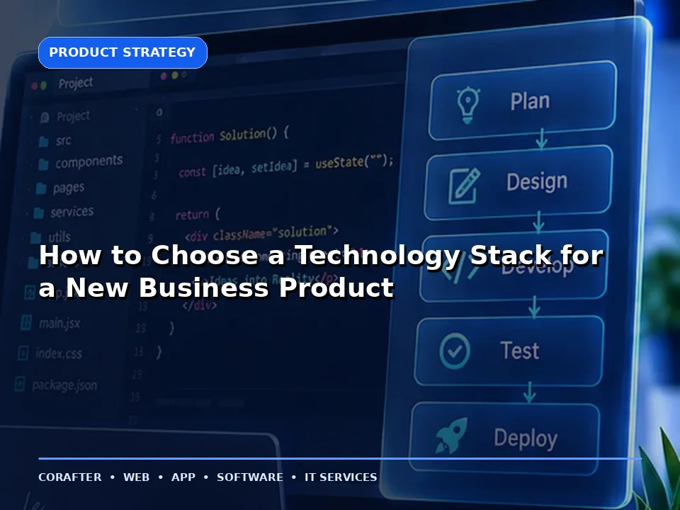How to Choose a Technology Stack for a New Business Product