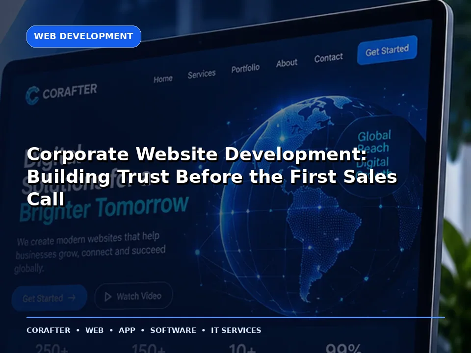 Corporate Website Development: Building Trust Before the First Sales Call