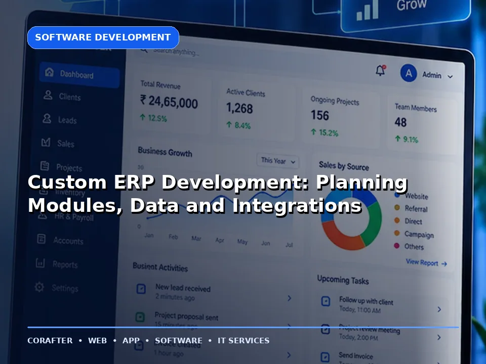 Custom ERP Development: Planning Modules, Data and Integrations