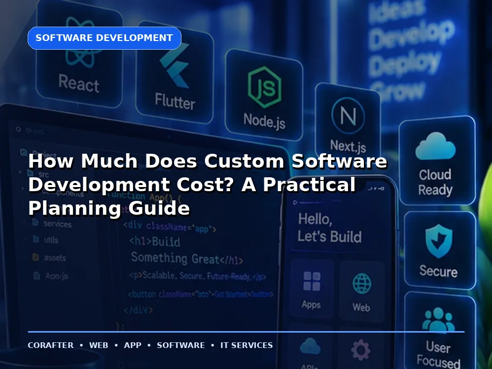 How Much Does Custom Software Development Cost? A Practical Planning Guide