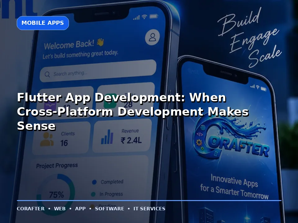 Flutter App Development: When Cross-Platform Development Makes Sense