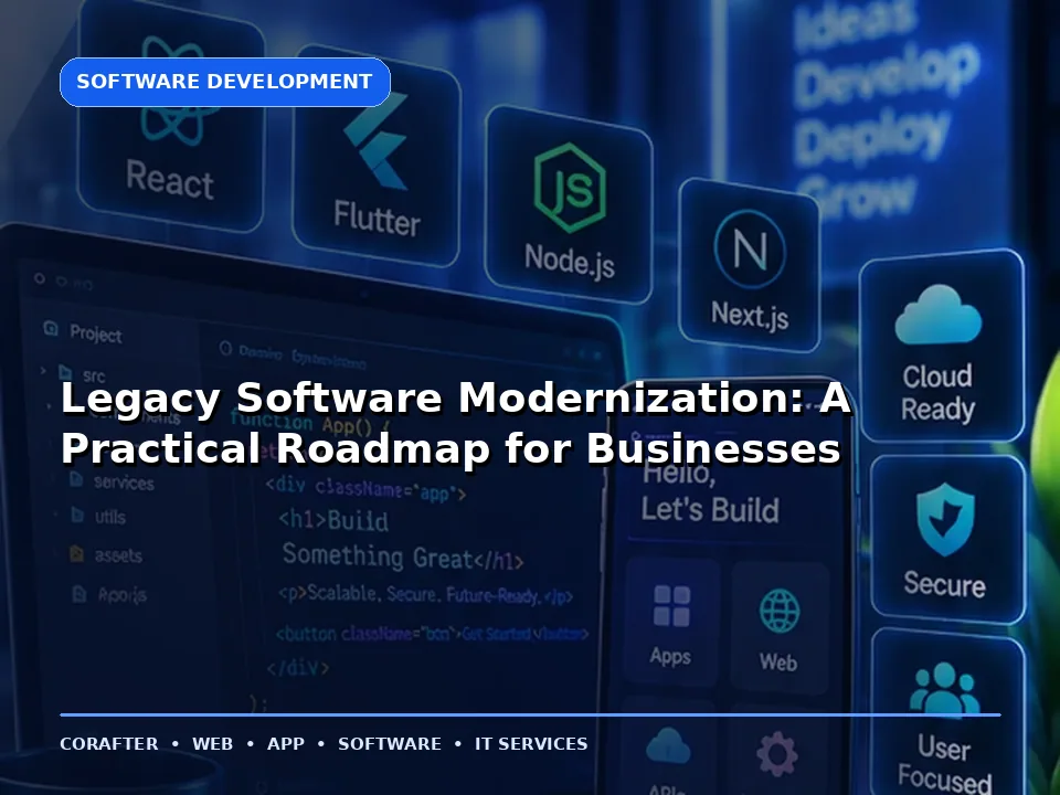 Legacy Software Modernization: A Practical Roadmap for Businesses