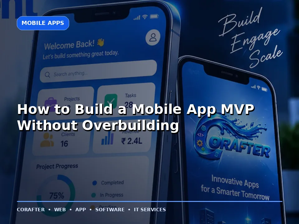 How to Build a Mobile App MVP Without Overbuilding