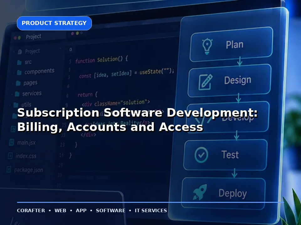 Subscription Software Development: Billing, Accounts and Access