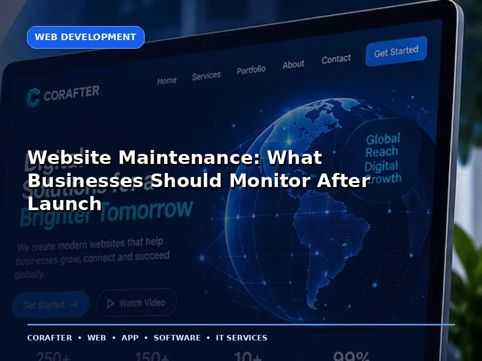 Website Maintenance: What Businesses Should Monitor After Launch