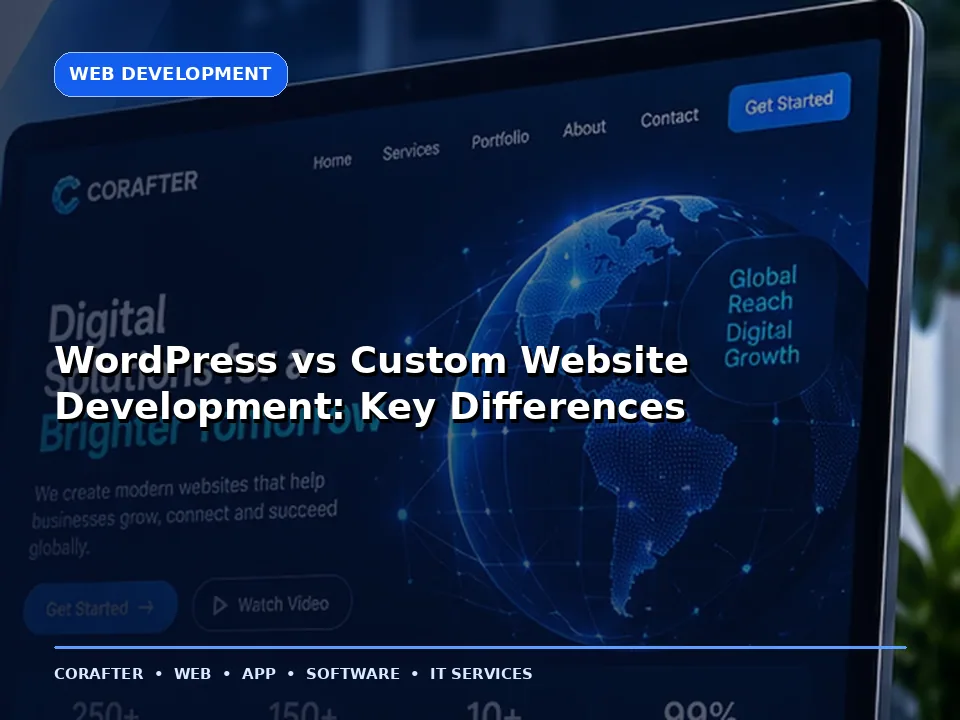 WordPress vs Custom Website Development: Key Differences