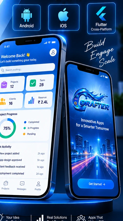 Corafter mobile app