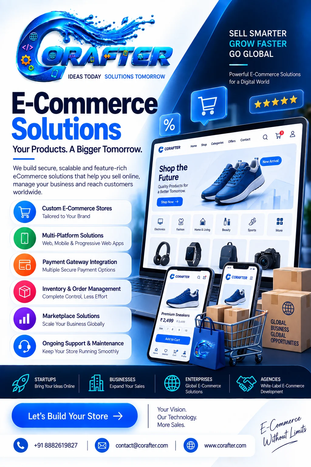 E-Commerce Mobile App detailed preview