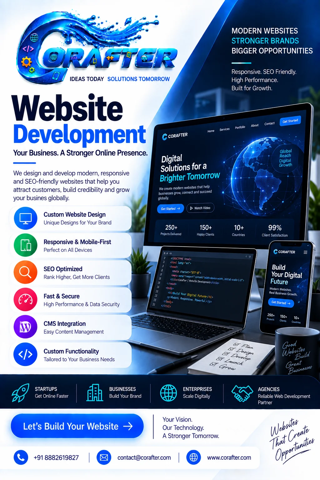 Business Website detailed preview