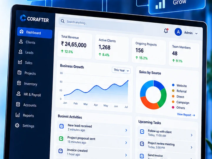 Management System project preview